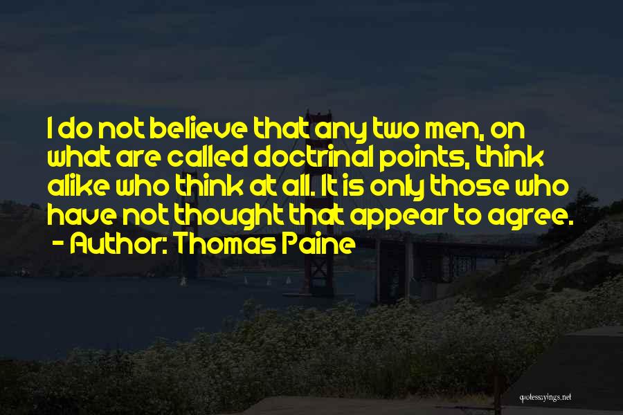 Paine Quotes By Thomas Paine