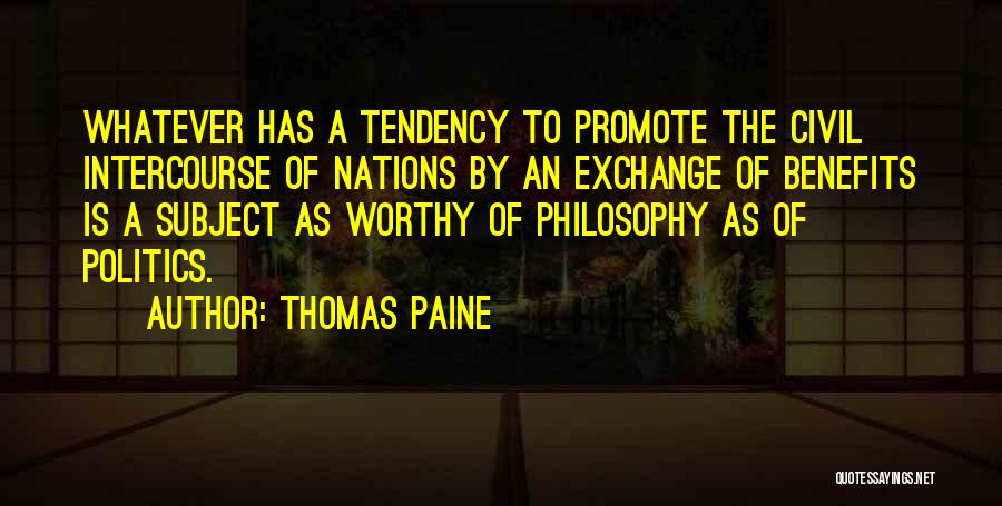 Paine Quotes By Thomas Paine