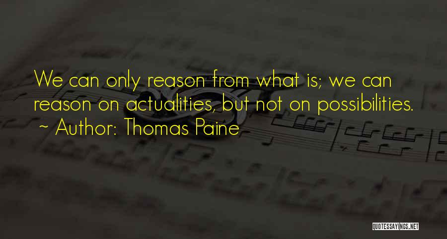 Paine Quotes By Thomas Paine