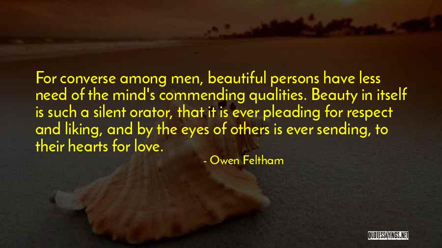 Pained Look Quotes By Owen Feltham