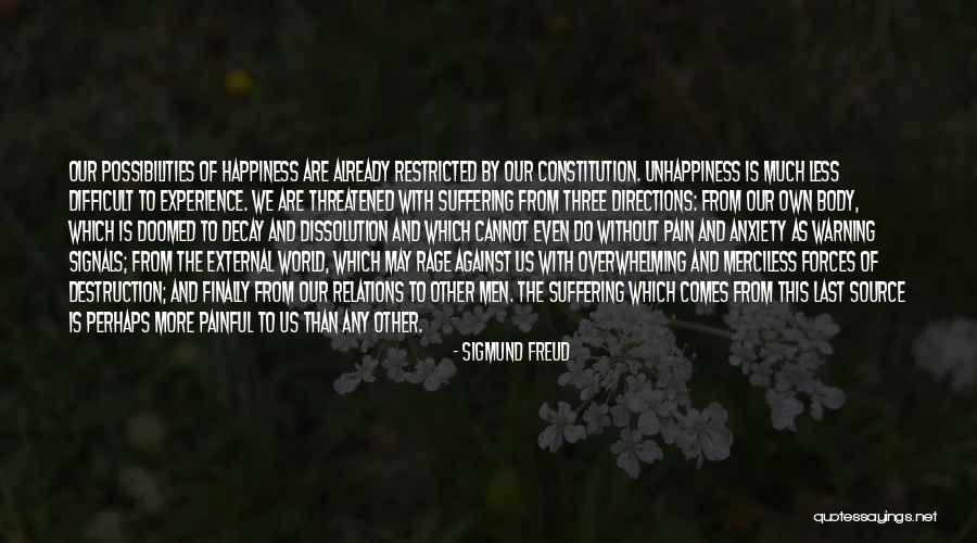 Painful Anxiety Quotes By Sigmund Freud Painful Anxiety Quotes By Sigmund Freud