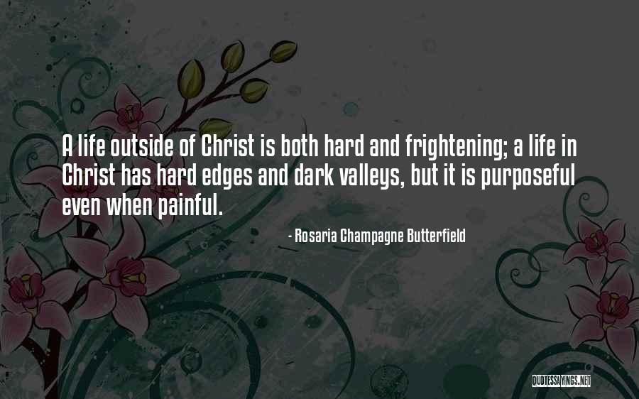 Painful But Purposeful Quotes By Rosaria Champagne Butterfield Painful But Purposeful Quotes By Rosaria Champagne Butterfield