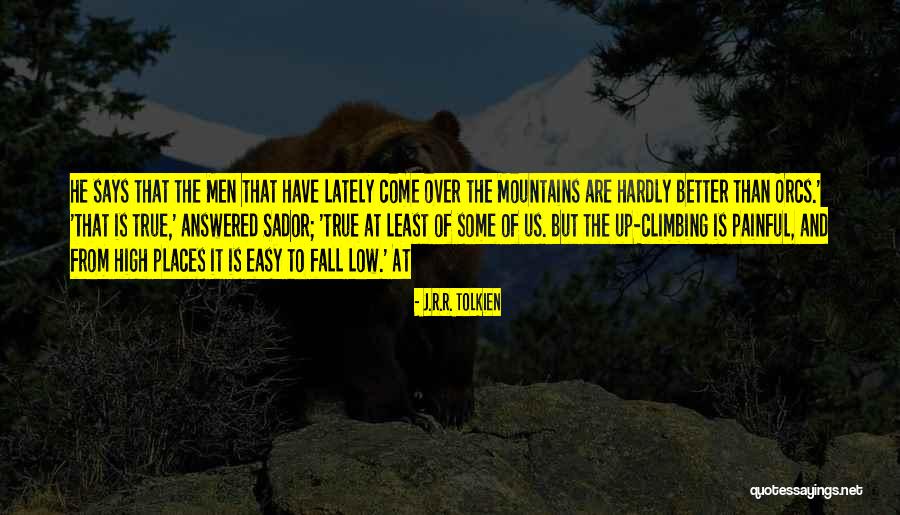 Painful But True Quotes By J.R.R. Tolkien