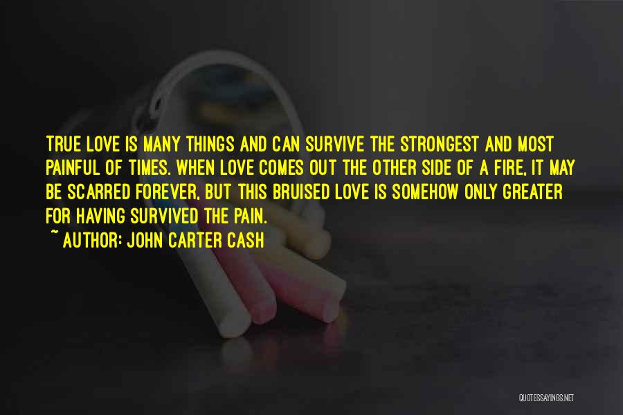 Painful But True Quotes By John Carter Cash