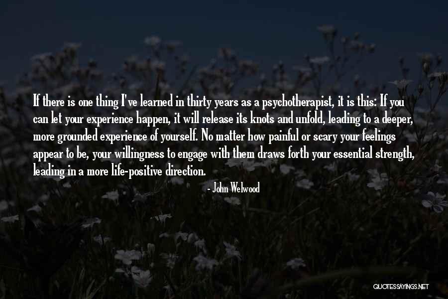 Painful Feelings Quotes By John Welwood