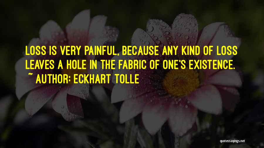 Painful Loss Quotes By Eckhart Tolle