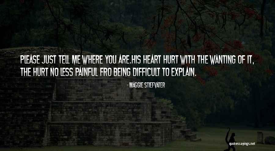Painful Quotes By Maggie Stiefvater Painful Quotes By Maggie Stiefvater