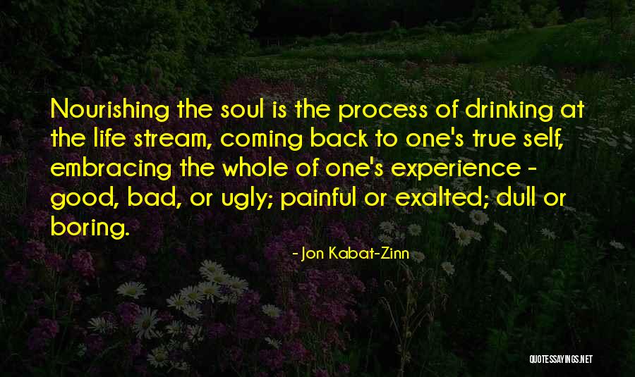 Painful Soul Quotes By Jon Kabat-Zinn