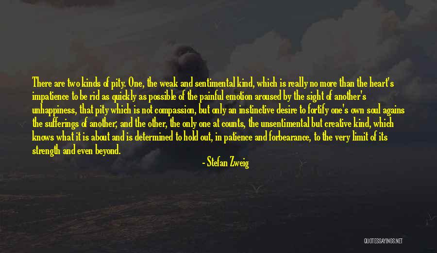 Painful Soul Quotes By Stefan Zweig