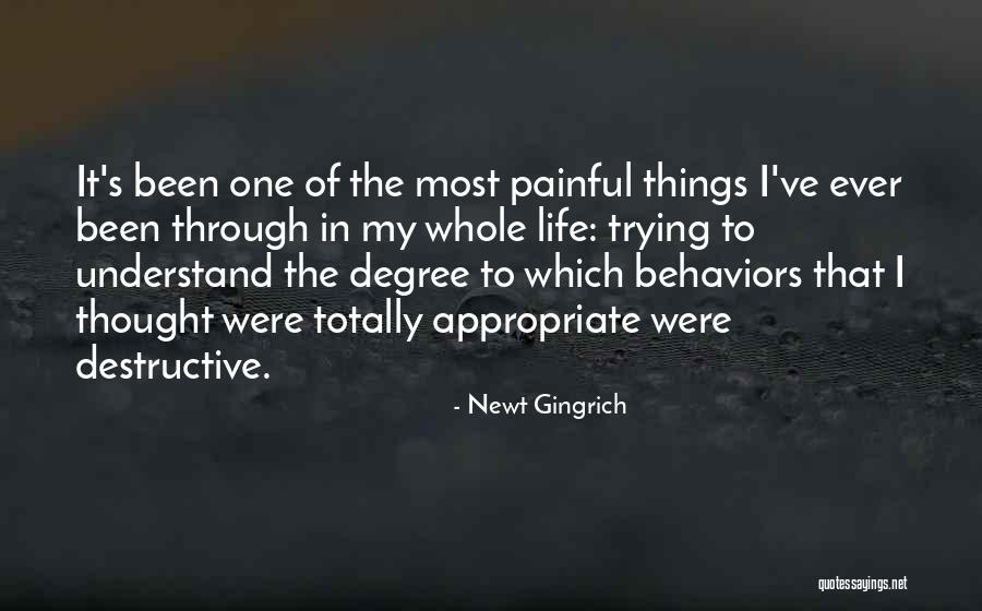 Painful Things Quotes By Newt Gingrich Painful Things Quotes By Newt Gingrich