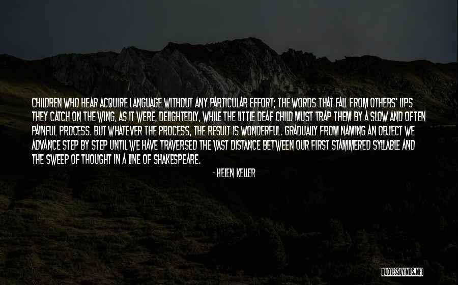 Painful Words Quotes By Helen Keller