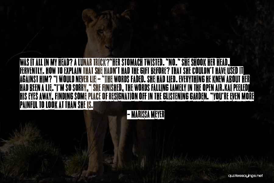 Painful Words Quotes By Marissa Meyer Painful Words Quotes By Marissa Meyer