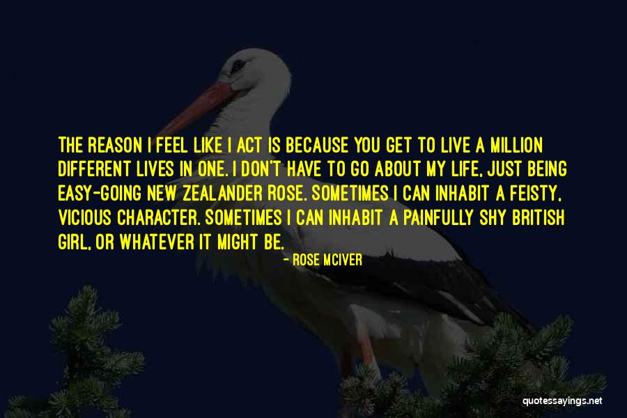 Painfully Shy Quotes By Rose McIver Painfully Shy Quotes By Rose McIver