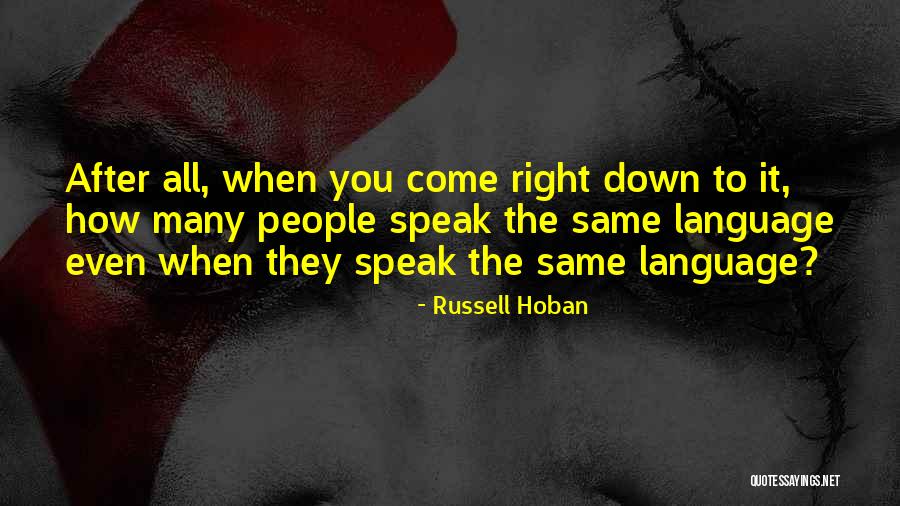 Painless Love Quotes By Russell Hoban Painless Love Quotes By Russell Hoban