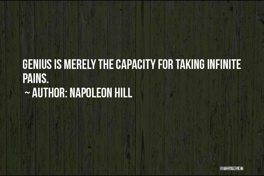 Pains Quotes By Napoleon Hill