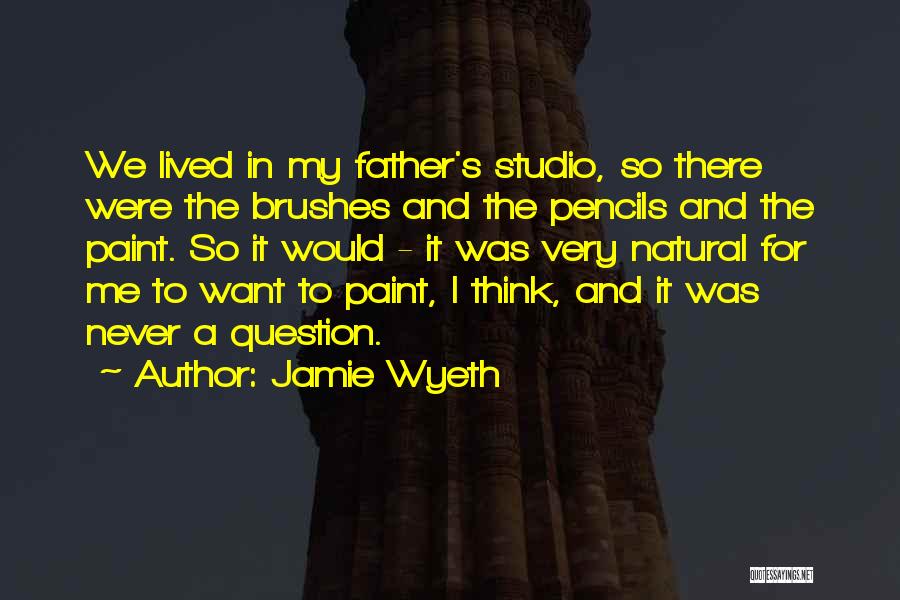 Paint Brushes Quotes By Jamie Wyeth