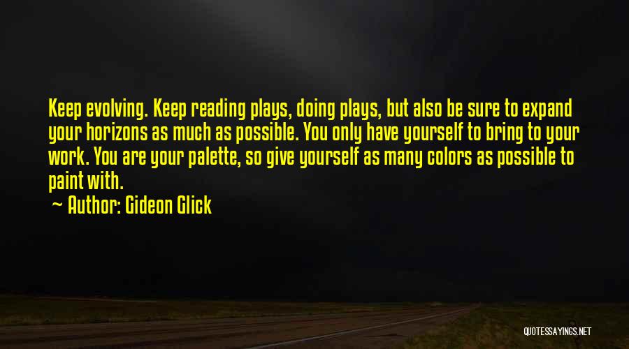 Paint Colors Quotes By Gideon Glick