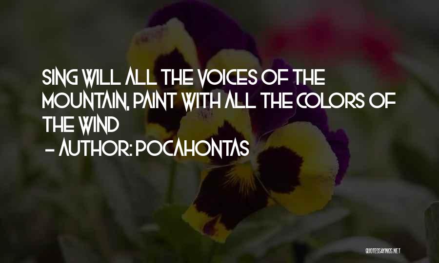 Paint Colors Quotes By Pocahontas