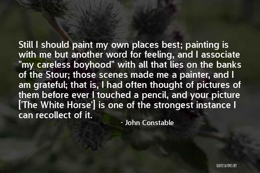 Paint Horse Quotes By John Constable Paint Horse Quotes By John Constable