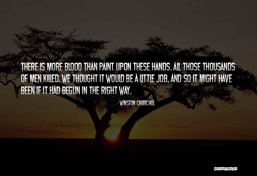 Paint Jobs Quotes By Winston Churchill