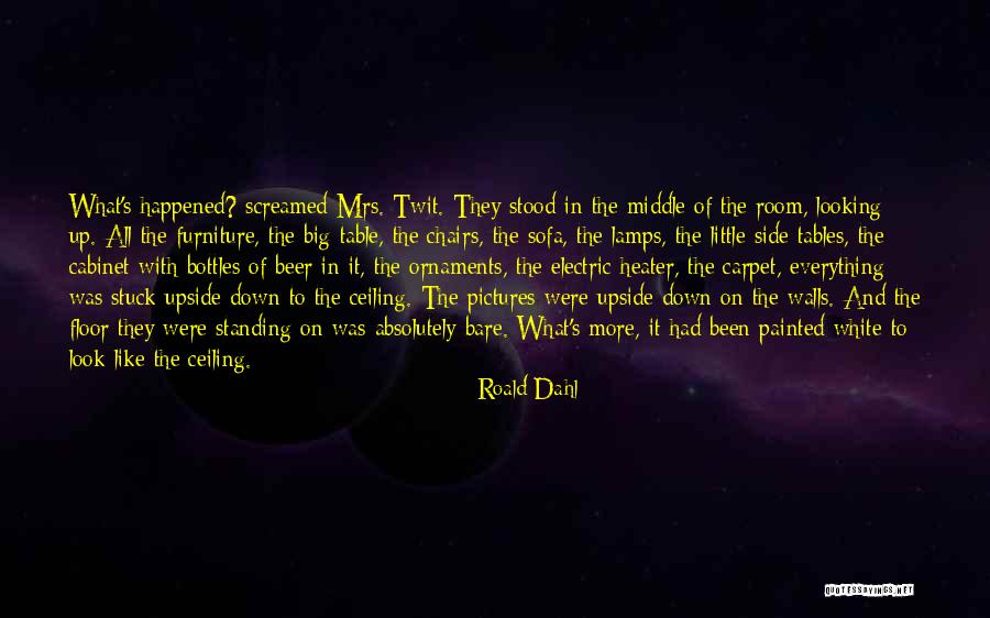 Painted Furniture With Quotes By Roald Dahl Painted Furniture With Quotes By Roald Dahl