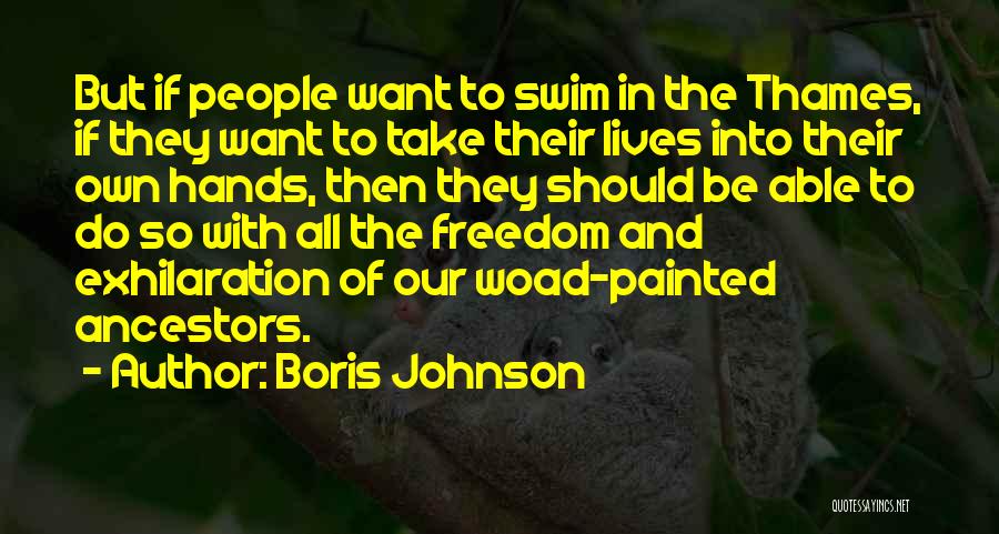 Painted Hands Quotes By Boris Johnson