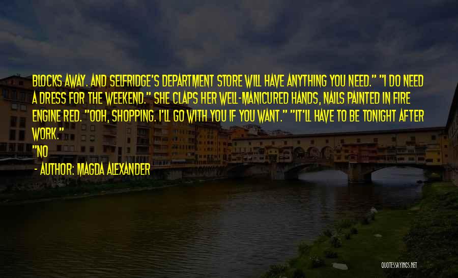 Painted Hands Quotes By Magda Alexander