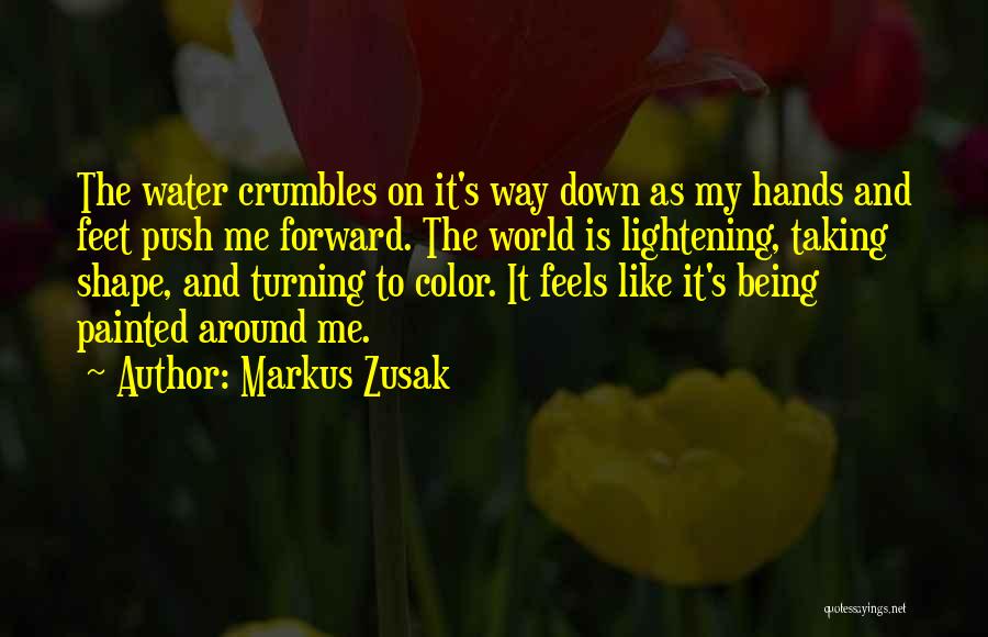 Painted Hands Quotes By Markus Zusak