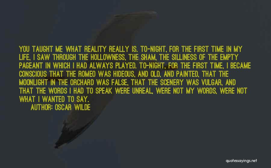 Painted Quotes By Oscar Wilde