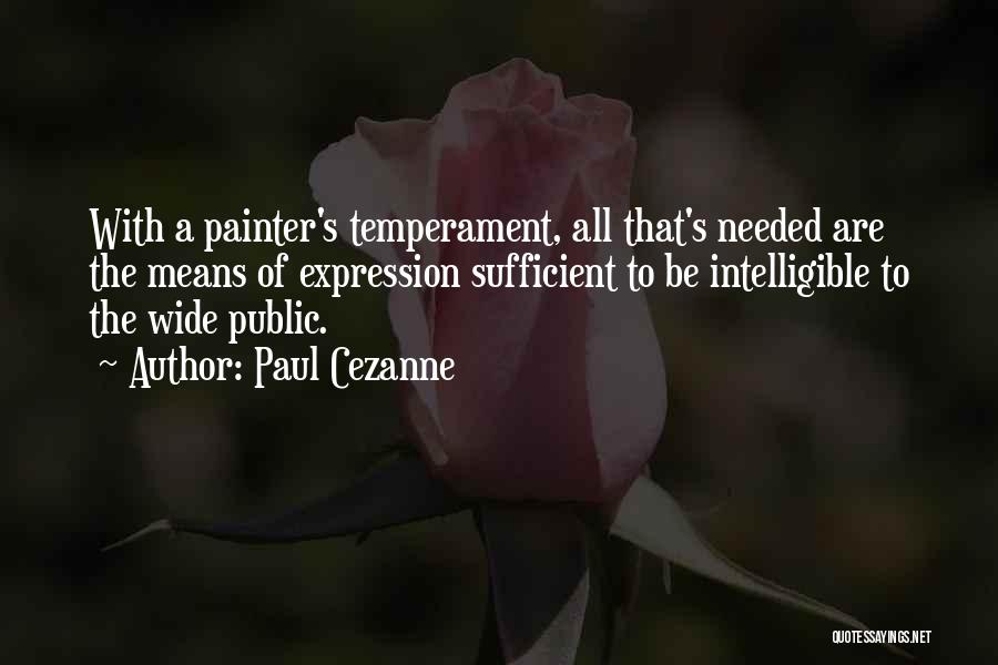 Painter Quotes By Paul Cezanne