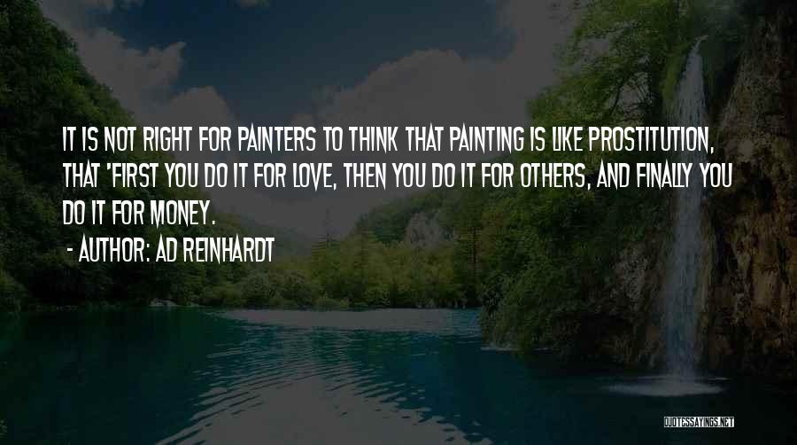 Painters And Painting Quotes By Ad Reinhardt