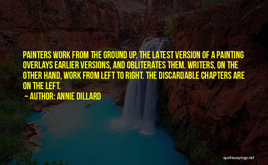 Painters And Painting Quotes By Annie Dillard