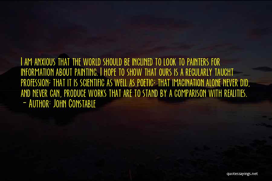 Painters Quotes By John Constable