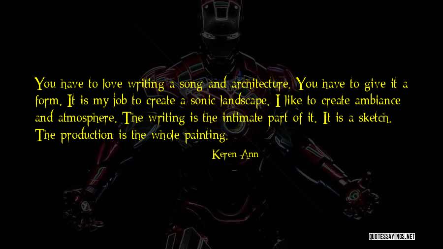 Painting And Love Quotes By Keren Ann Painting And Love Quotes By Keren Ann