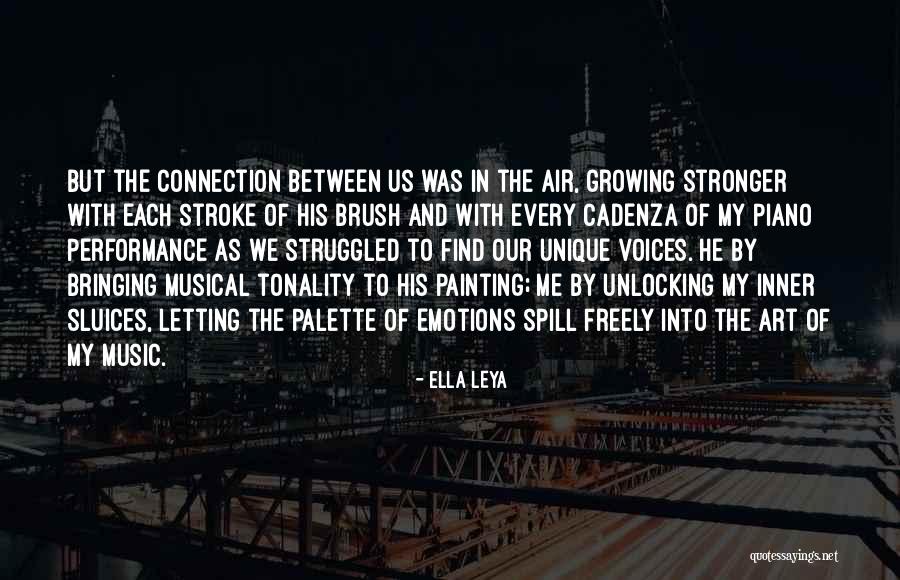 Painting And Music Quotes By Ella Leya