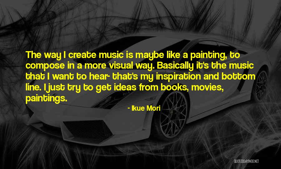 Painting And Music Quotes By Ikue Mori