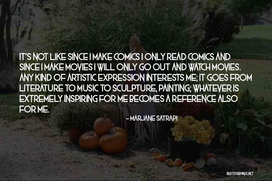 Painting And Music Quotes By Marjane Satrapi Painting And Music Quotes By Marjane Satrapi