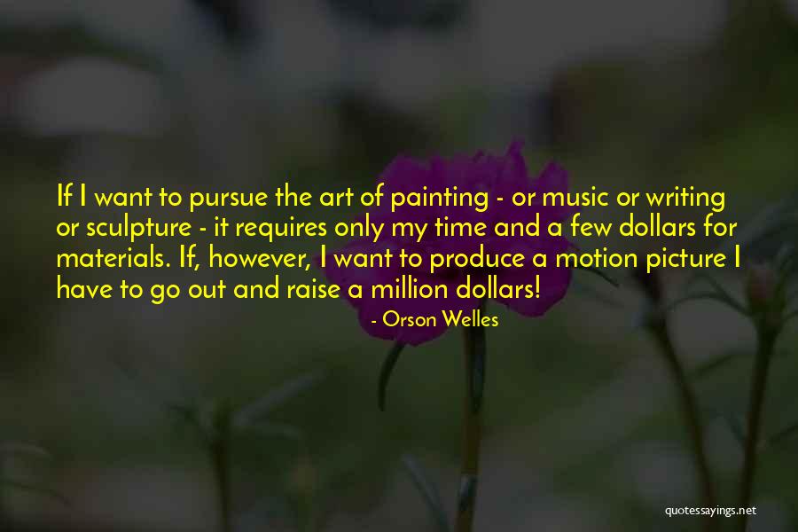 Painting And Music Quotes By Orson Welles