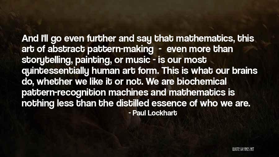 Painting And Music Quotes By Paul Lockhart