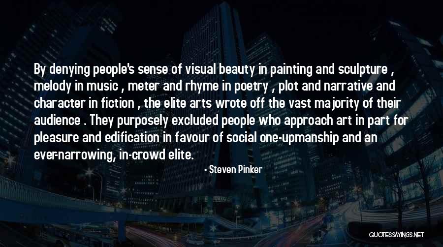 Painting And Music Quotes By Steven Pinker