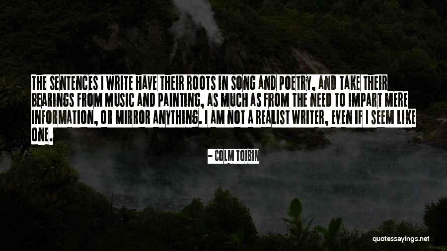 Painting And Poetry Quotes By Colm Toibin Painting And Poetry Quotes By Colm Toibin