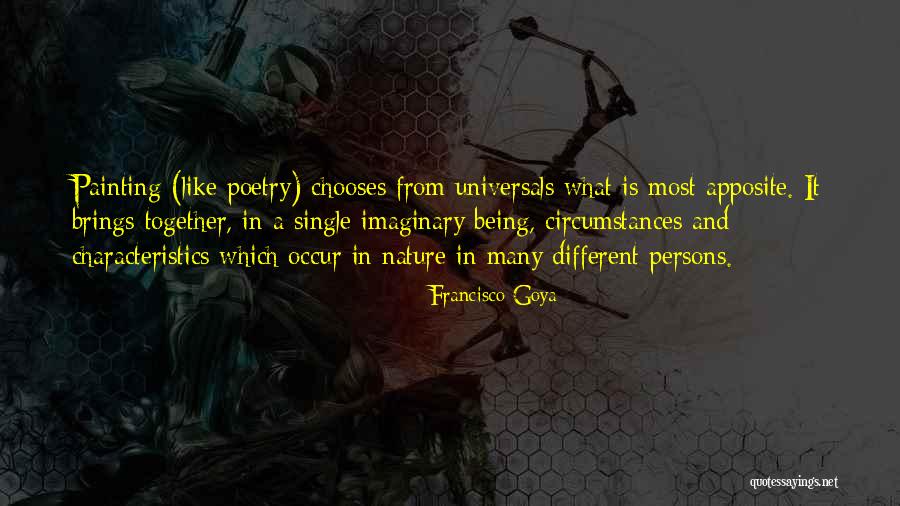 Painting And Poetry Quotes By Francisco Goya