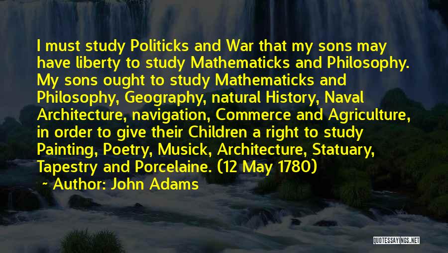 Painting And Poetry Quotes By John Adams