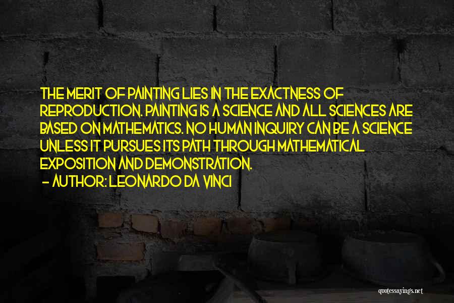 Painting By Leonardo Da Vinci Quotes By Leonardo Da Vinci