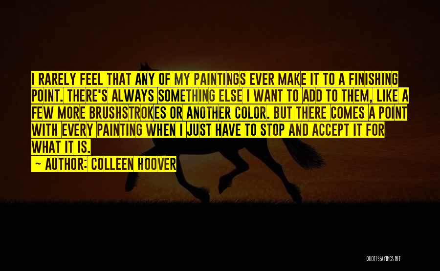 Painting Color Quotes By Colleen Hoover