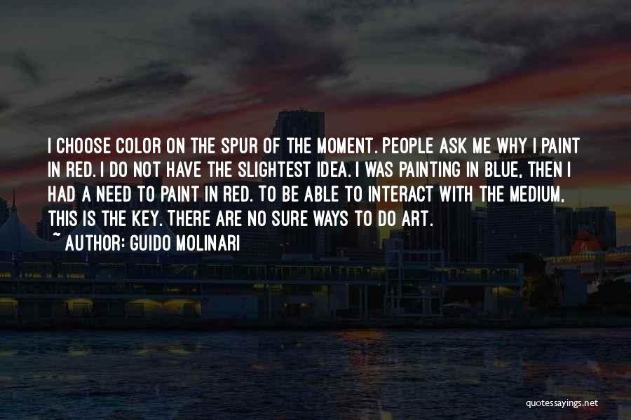 Painting Color Quotes By Guido Molinari