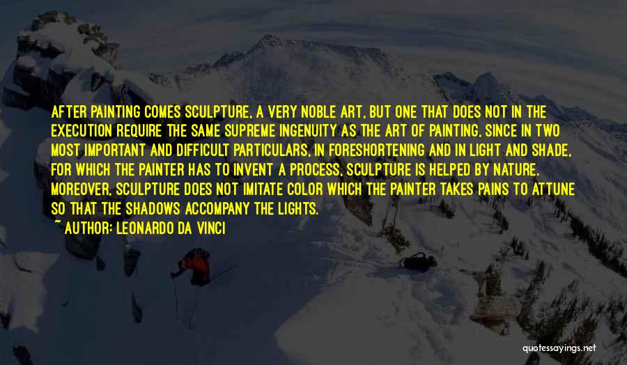 Painting Color Quotes By Leonardo Da Vinci