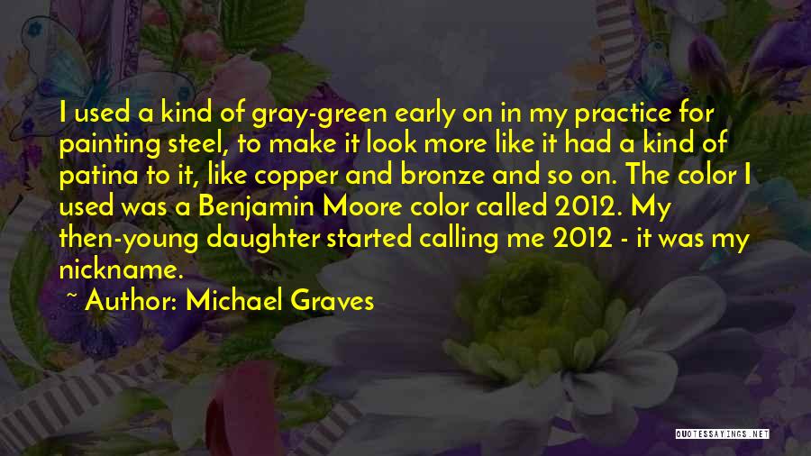 Painting Color Quotes By Michael Graves