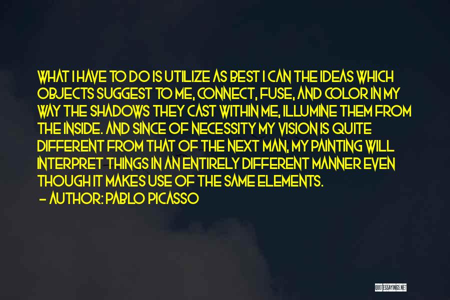 Painting Color Quotes By Pablo Picasso