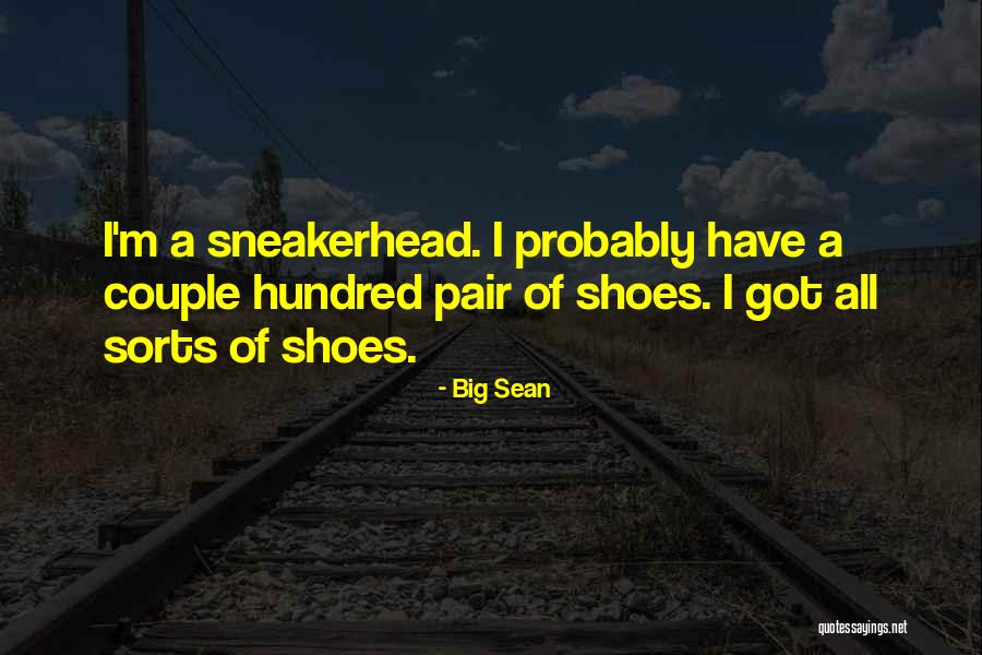 Pair Of Shoes Quotes By Big Sean Pair Of Shoes Quotes By Big Sean